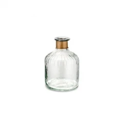 Nkuku Chara Hammered Bottle Vase Tall