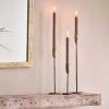 Nkuku Medium Antique Brass Candlestick