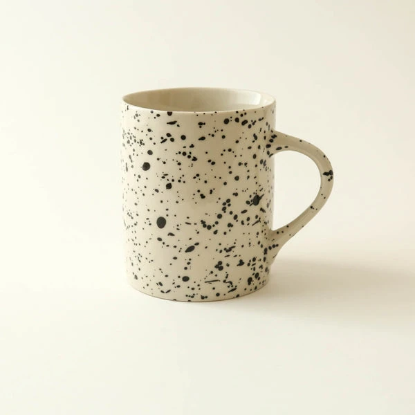 Nkuku Ama Splatter Mug - Tall | Handcrafted Ceramic Mug for Coffee & Tea | Modern Homeware 2 Nkuku Ama Splatter Mug - Tall