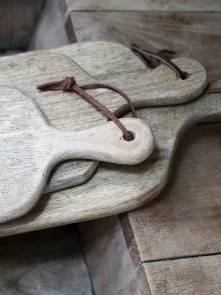 Nkuku Chunni Wooden Chopping Board Medium - Eco-Friendly Kitchen Essential 1 Nkuku Chunni Wooden Chopping Board Medium