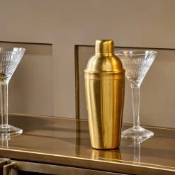 Nkuku Rahuri Brass Cocktail Shaker