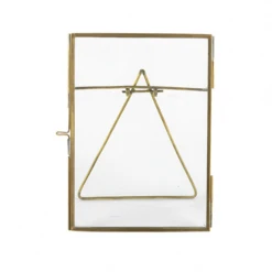 Nkuku Danta Brass Standing Frame 5 x 7