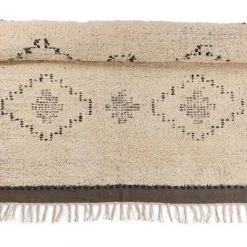 Nkuku Mureu Rug In Natural & Black