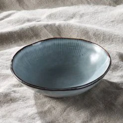 Nkuku Dusty Blue Malia Bowl - One Size