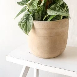 Nkuku Affiti Clay Plant Pot - Large | Handcrafted Terracotta Planter for Indoor & Outdoor Use 7 Nkuku Affiti Clay Plant Pot - Large