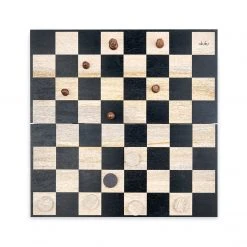 Nkuku Mango Wood Chess & Draughts Board