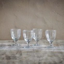 Nkuku Yala Hammered Wine Glasses