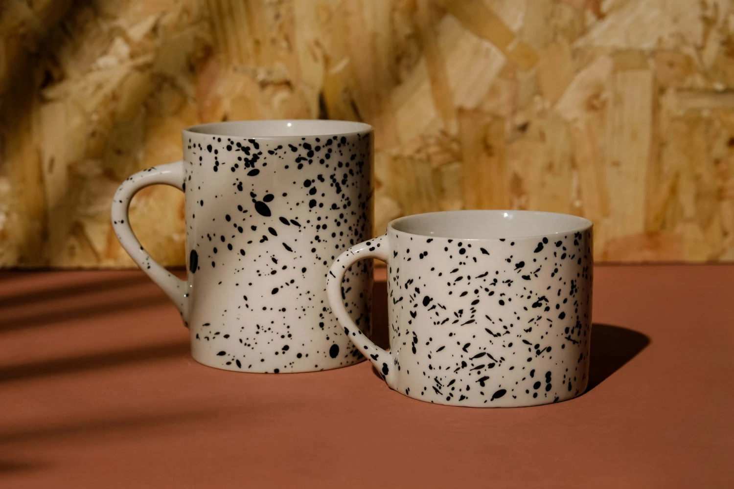 Nkuku Tall Black and White Splatter Mug - Stylish Ceramic Coffee Mug for Home, Office, or Gifts 3 Nkuku Tall Black and White Splatter Mug