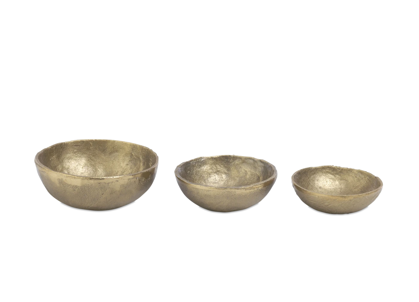 Nkuku Medium Jahi Gold Bowl - Handcrafted Home Decor & Room Decoration 3 Nkuku Medium Jahi Gold Bowl