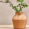 Nkuku Aged Terracotta Narpala Vase - Small