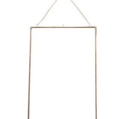 Nkuku Large Brass Frame Portrait