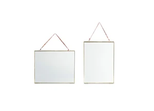 Nkuku Kiko Antique Brass Hanging Photo Frame 5 x 7 - Vintage Wall Decor for Home & Office 1 Nkuku Kiko Antique Brass Hanging Photo Frame 5 x 7