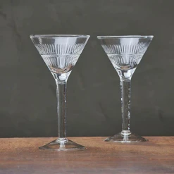 Nkuku Mila Cocktail Glass Clear - Elegant Drinkware for Home & Dining 5 Nkuku Mila Cocktail Glass Clear