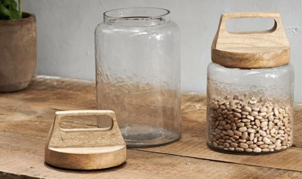 Nkuku Kitto Storage Jar With Lid Small - Airtight Kitchen & Dining Solution 2 Nkuku Kitto Storage Jar With Lid Small