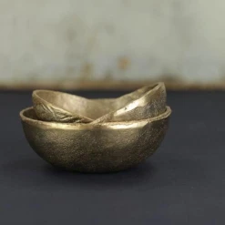 Nkuku Jahi Gold Bowl Large