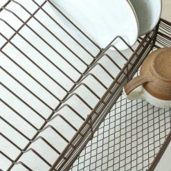 Nkuku Inkollu Low Dish Rack - Stylish and Durable Kitchen Organizer 7 Nkuku Inkollu Low Dish Rack