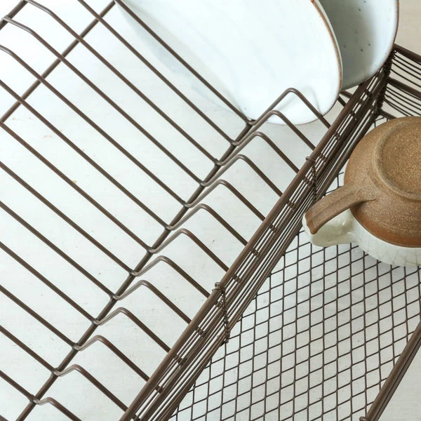 Nkuku Inkollu Low Dish Rack - Stylish and Durable Kitchen Organizer 3 Nkuku Inkollu Low Dish Rack