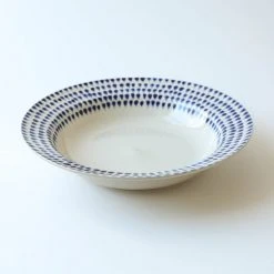 Nkuku Indigo Drop Pasta Bowl