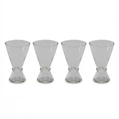 Nkuku Set of 4 Ziki Wine Glass