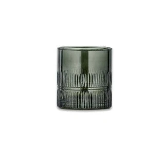 Nkuku Mila Tumbler Dark Emerald - Eco-Friendly Glass Tumbler for Home, Office, or Travel 2 Nkuku Mila Tumbler Dark Emerald