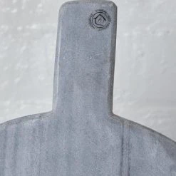 Nkuku Bwari Round Small Marble Board Grey