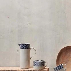 Nkuku Indigo Drop Jug