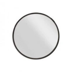 Nkuku Modasa Iron Mirror In Black