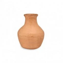 Nkuku Narpala Bottle Terracotta Vase - Small