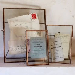 Nkuku 16x14 cm Antique Copper Danta Photo Frame