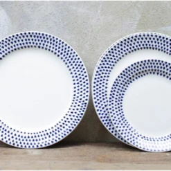 Nkuku Indigo Drop Side Plate