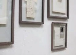 Nkuku 50x35 cm Dark Mango Wood and Glass Indu Frame