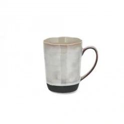 Nkuku Set of 2 Edo Large Mugs - Slate