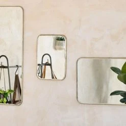 Nkuku Balia Rounded Mirror Medium