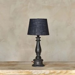 Nkuku Urku Candlestick Crackle Lamp