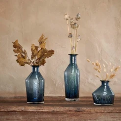 Nkuku Zaani Glass Vase Wide