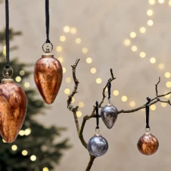 Nkuku Jalshara Giant Bauble - Antique Copper - Small | Handcrafted Room Decor 3 Nkuku Jalshara Giant Bauble - Antique Copper - Small