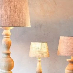 Nkuku Dia Natural Jute Lampshade - Handwoven Eco-Friendly Lighting for Modern Homes 4 Nkuku Dia Natural Jute Lampshade
