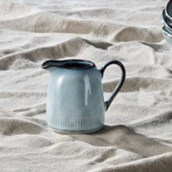 Nkuku Dusty Blue Malia Jug - Small