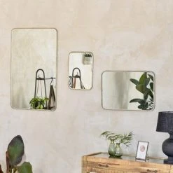 Nkuku Balia Rounded Mirror Small