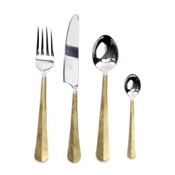 Nkuku Osko 16 Piece Cutlery Set - Elegant Tableware for Modern Dining (Multiple Colors Available) 11 Nkuku Osko 16 Piece Cutlery Set (More colours available)
