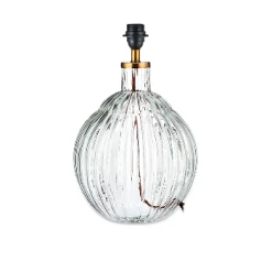 Nkuku Varanisi Wide Glass Lamp