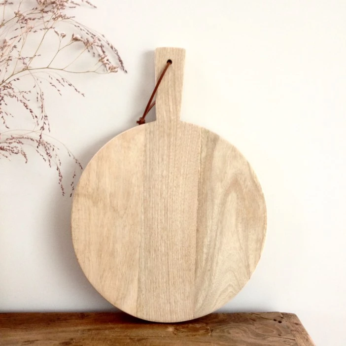 Nkuku Medium Wood Pizza Board - Handcrafted, Eco-Friendly Kitchen Essential 6 Nkuku Medium Wood Pizza Board