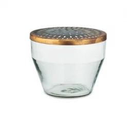 Nkuku Ramla Vase With Lid Tapered Large