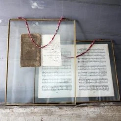 Nkuku XL Brass Kiko Frame Landscape 29 X 36 cm - Elegant Wall Art for Modern Home Decor 8 Nkuku Xl Brass Kiko Frame Landscape 29 X 36 Cm