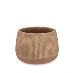 Nkuku Small Terracotta Wampu Wide Planter - Handcrafted Home Decor for Indoor & Outdoor Use 12 Nkuku Small Terracotta Wampu Wide Planter