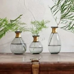 Nkuku Mini Miza Large Smoke Vase