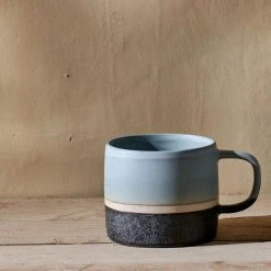 Nkuku Dusty Blue Enesta Dipped Mug