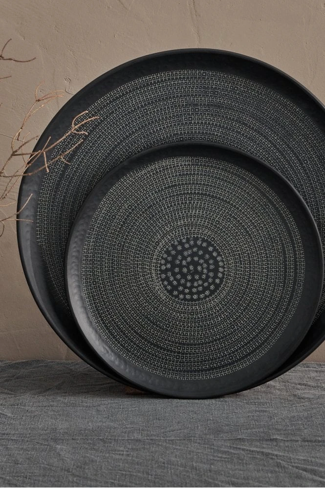 Nkuku Mahika Tray - Handcrafted Bamboo Serving Tray for Kitchen & Dining 2 Nkuku Mahika Tray