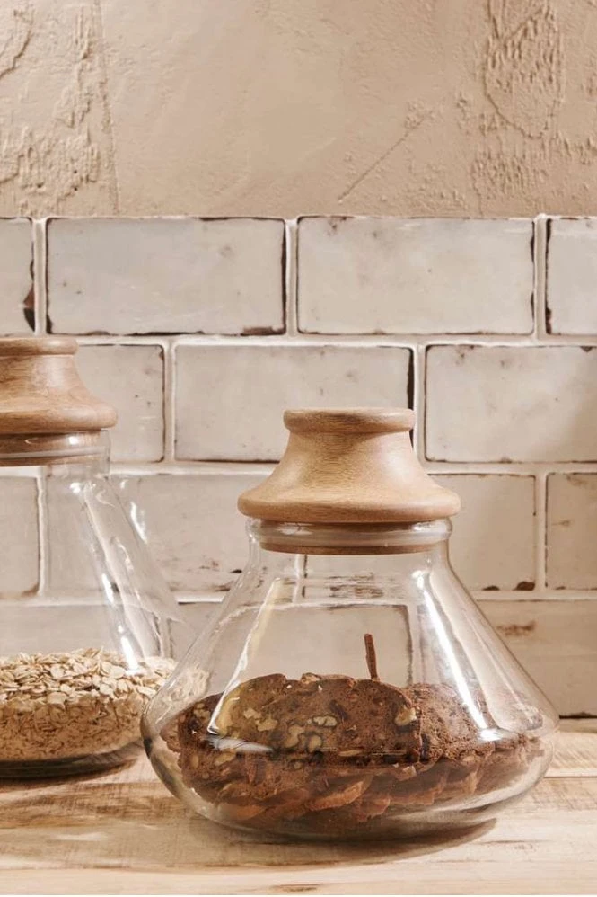 Nkuku Deeka Storage Jar - Handcrafted Ceramic Kitchen & Dining Storage Solution 3 Nkuku Deeka Storage Jar