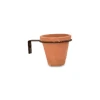 Nkuku Medium Jara Terracotta Wall Hung Planters